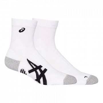 ASICS Court+ Tennis Crew Socks 1P Brilliant White